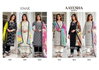 Aayesha By Glossy Muslin Printed Embroidery Work Dress Material